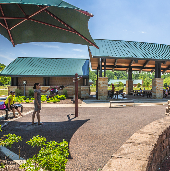 Shelters at Founders Park