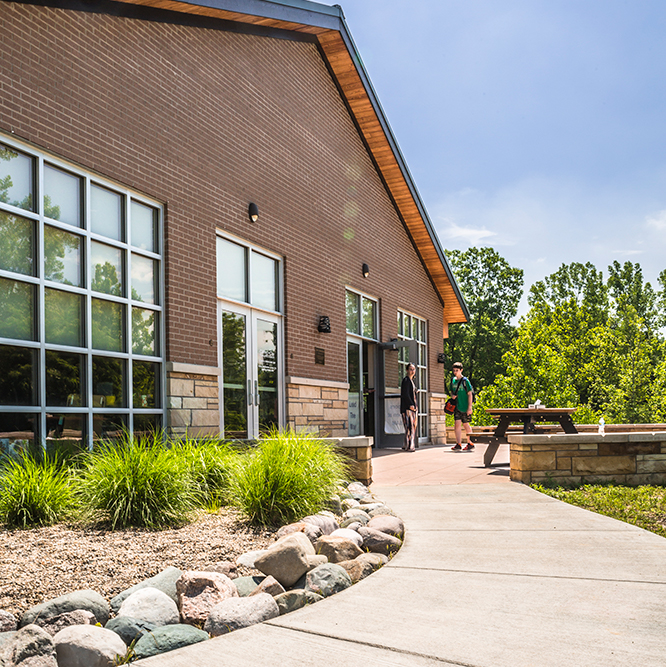 building at Founders Park