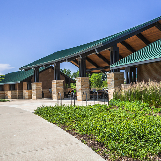 shelter at Founders Park