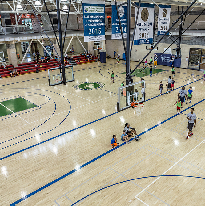 Monon Community Center Gym in Carmel