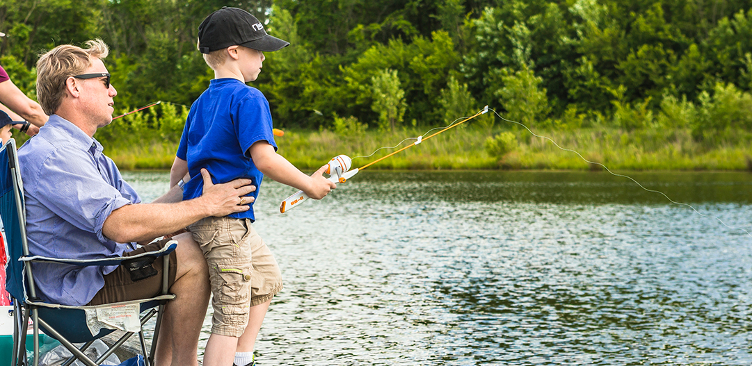 Fishing offered as a nature program at our parks
