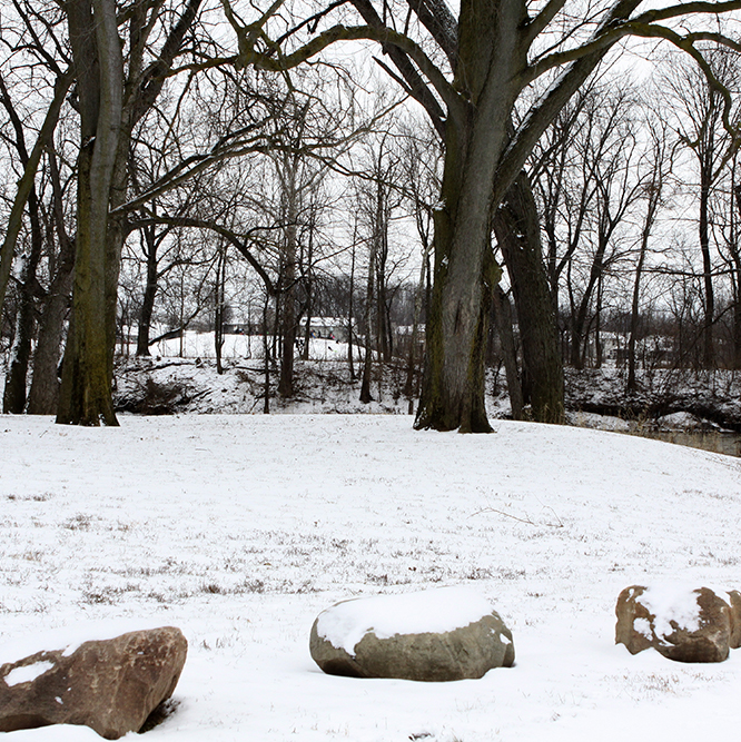 winter at Hazel Landing Park