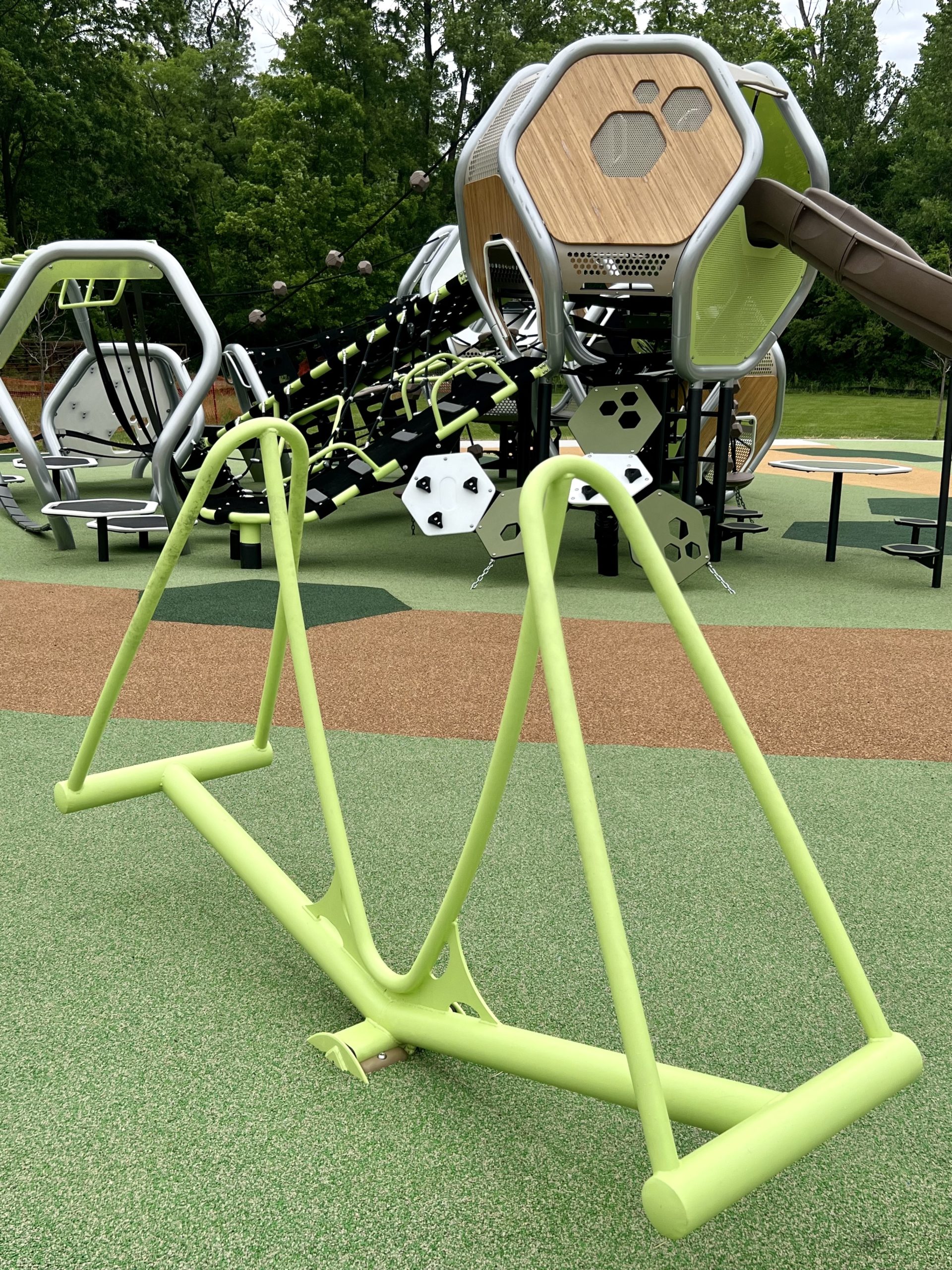 Meadowlark park playground equipment teeter totter