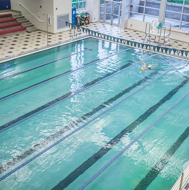 Lap Pool at Monon Community Center