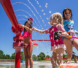 Waterpark at Lawrence Inlow Park