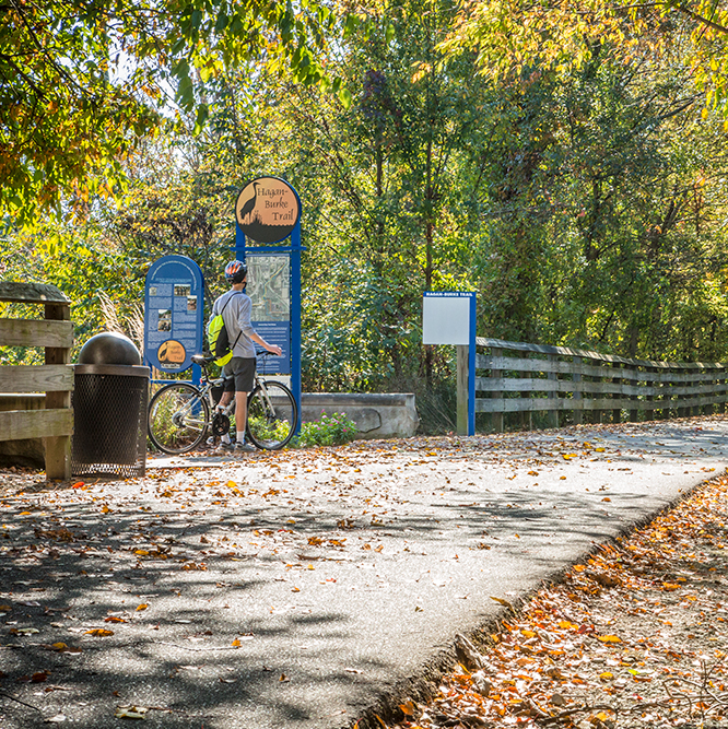 the Monon Greenway