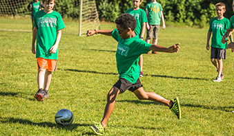 1993 boy playing soccer