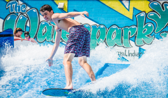 2012 Boy Surfing on the FlowRider