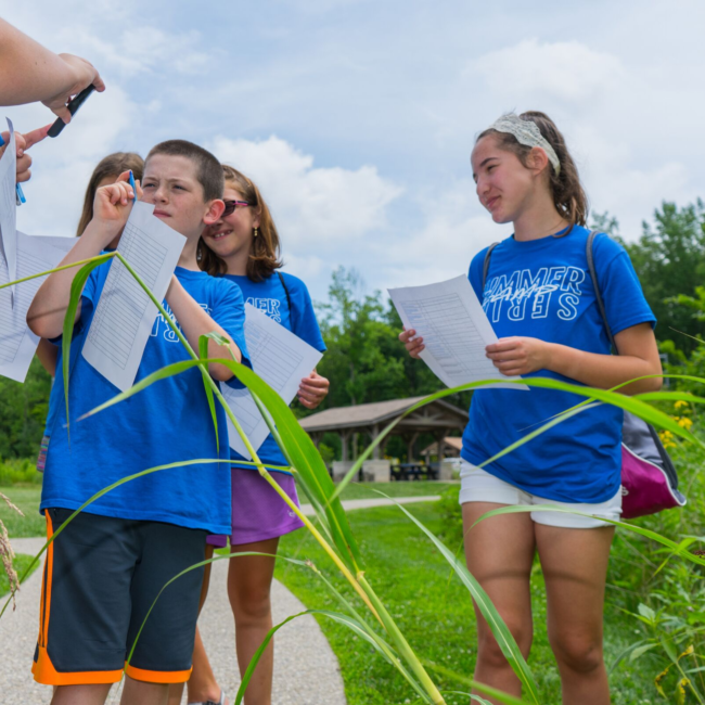 Teenagers at the IMPACT program for summer camps