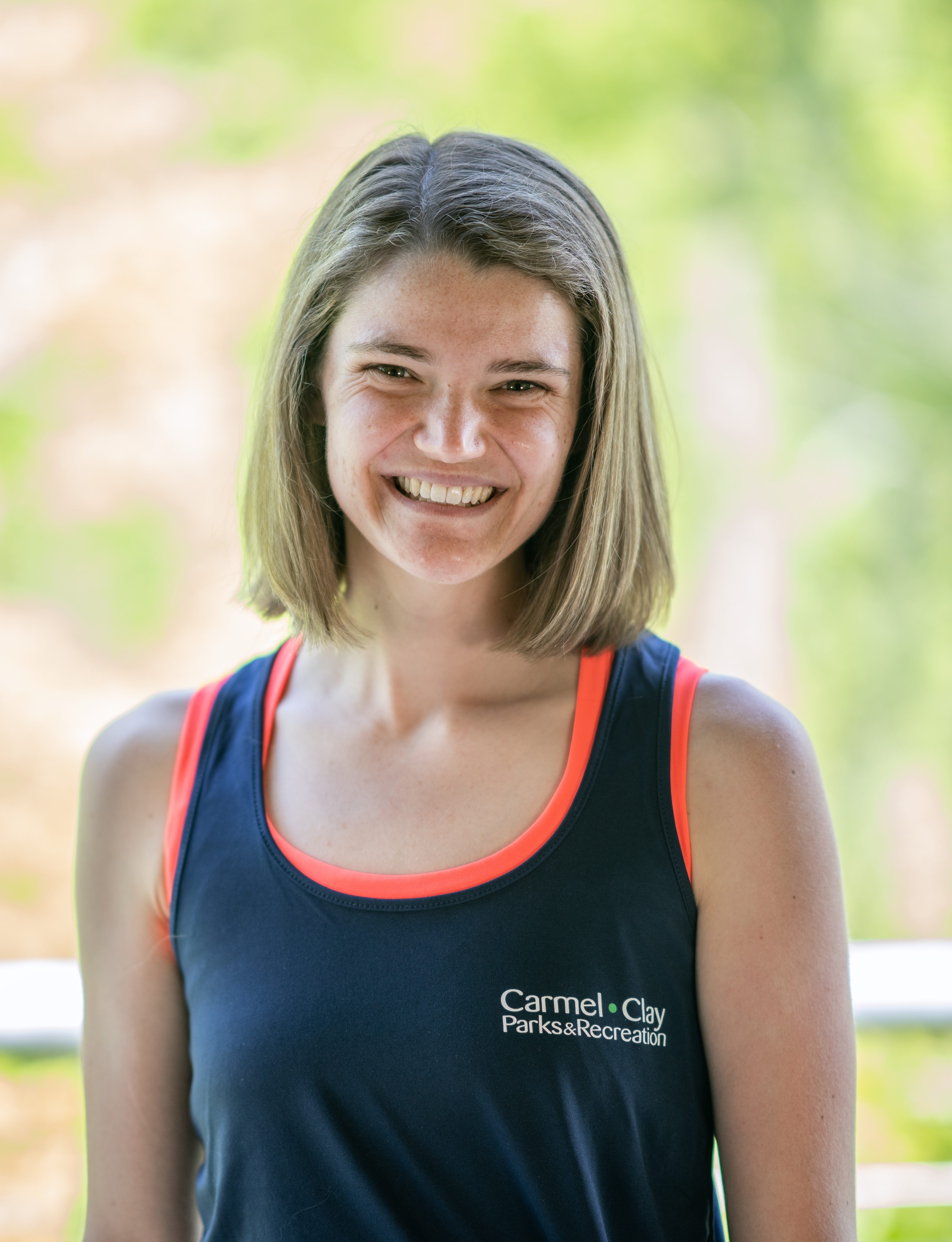 Headshot of Kyley Carmany, group fitness instructor