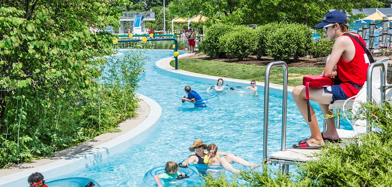 Lazy River at Carmel Clay Parks & Recreation