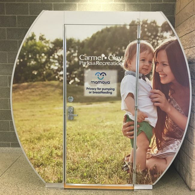 Mamava Lactation Suite for Nursing and Breastfeeding Mothers at the Monon Community Center