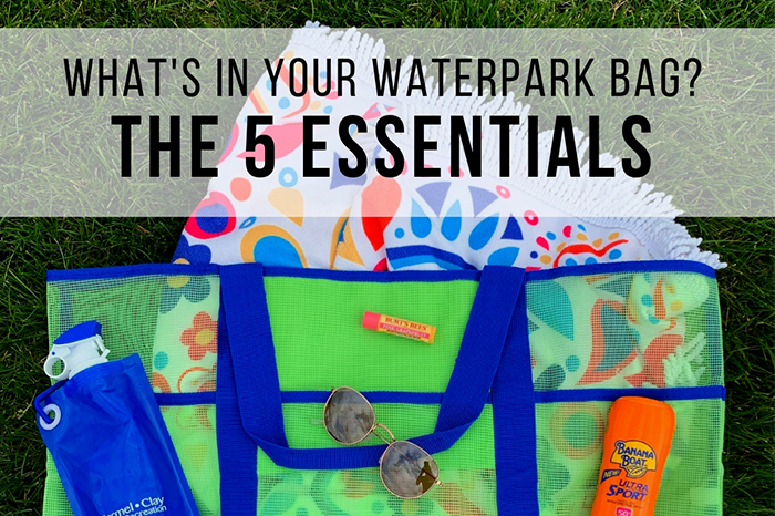 What's in your waterpark bag? The top 5 essentials