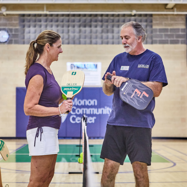 Pickleball at the Monon Community Center Gym