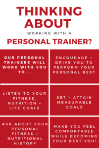 Personal Training Infographic - Why to choose the MCC for personal training