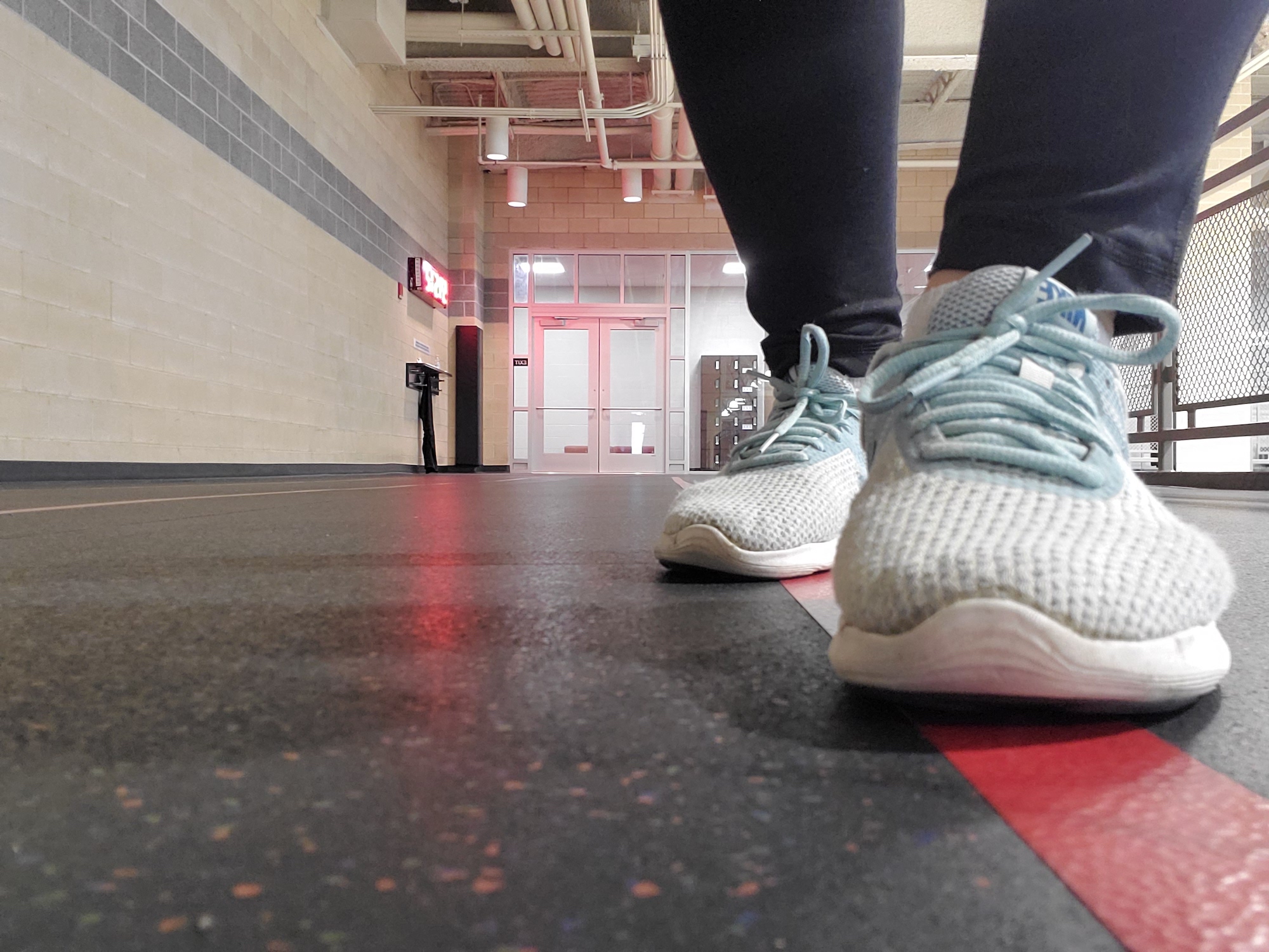 Katy Mann at MCC Indoor Track