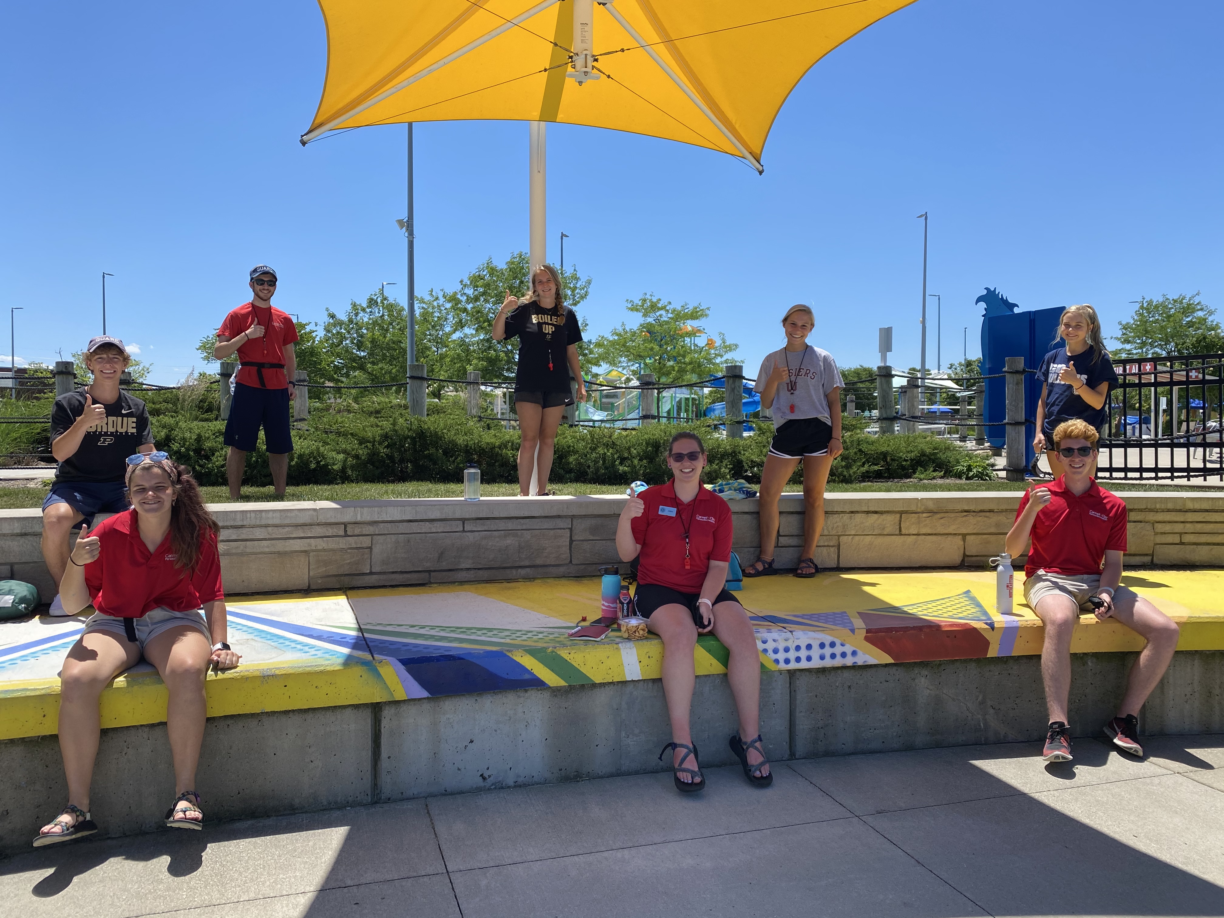 Lifeguards at The Waterpark