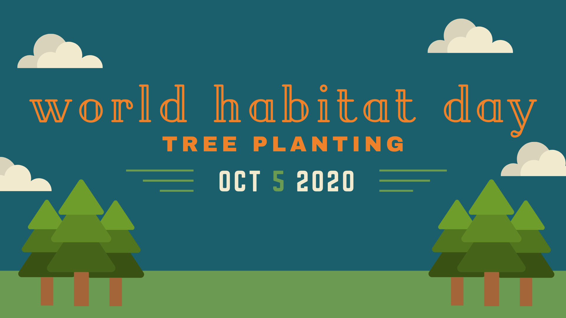 World Habitat Day 2020 Tree Planting