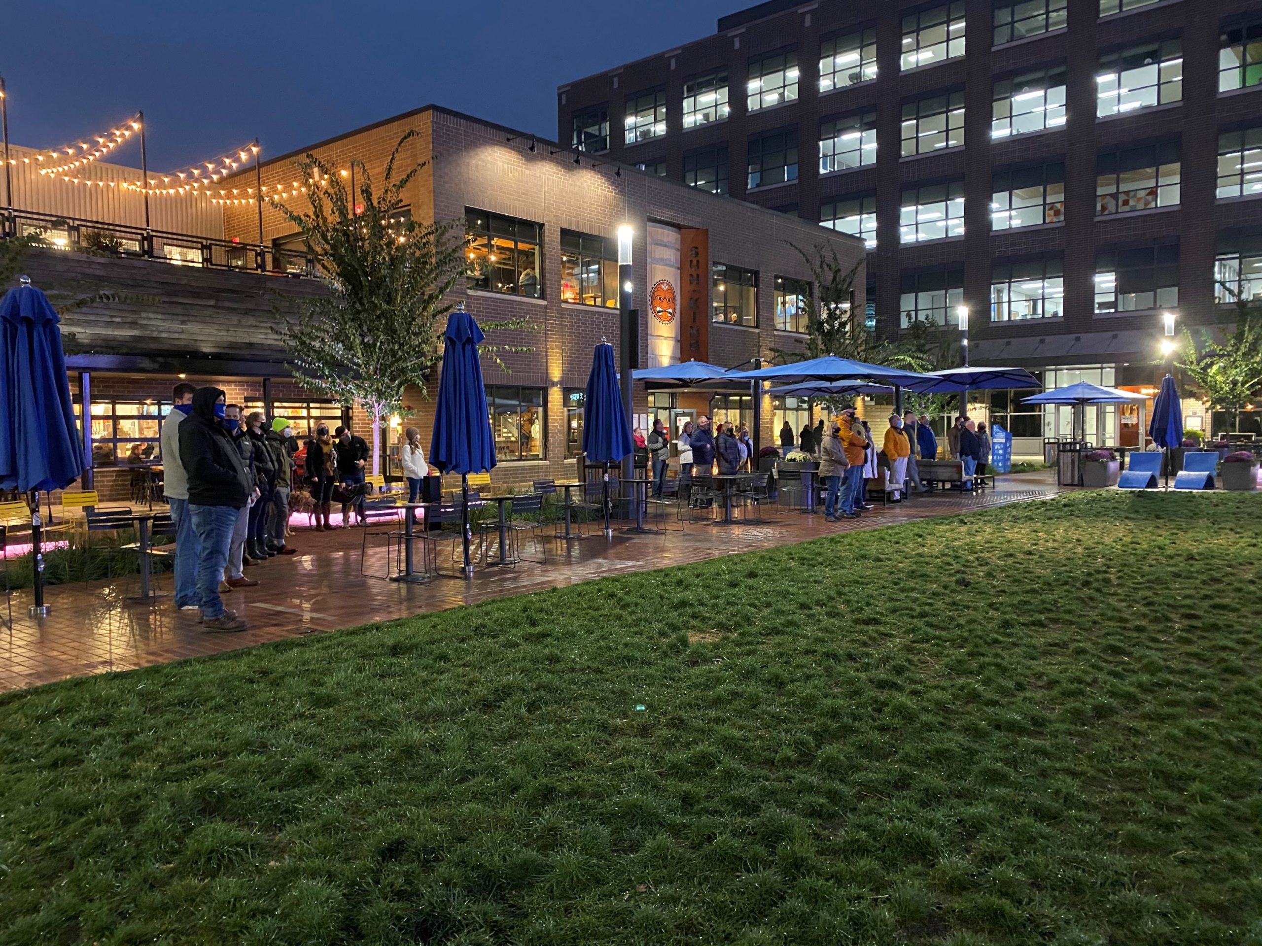 Viewing Party held at Midtown Plaza