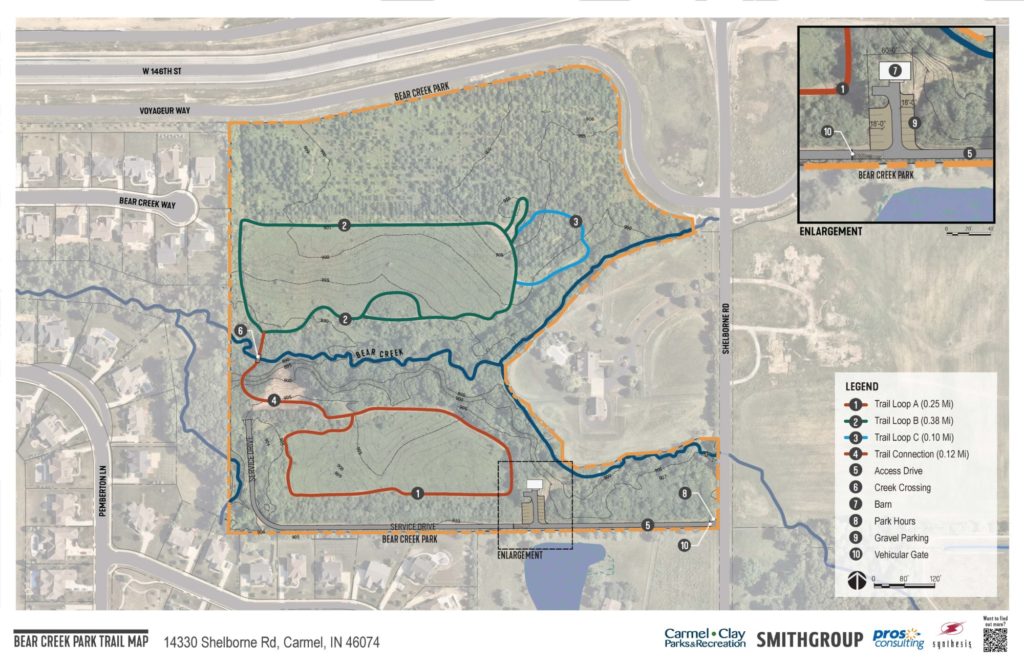 Bear Creek Park Trail Map