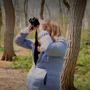 Patty Steffen, volunteer bird monitor