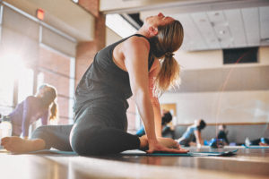 Heart Opening Yoga pose in MCC East