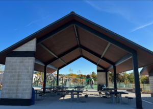 Community shelter at West Park