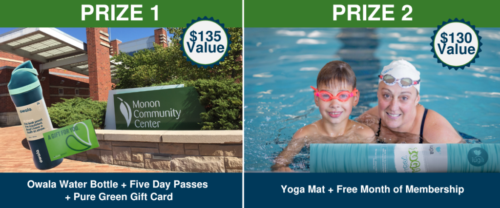 My Monon Rewards September prizes