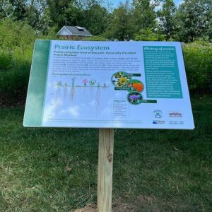 Prairie Meadow Interpretive Signage