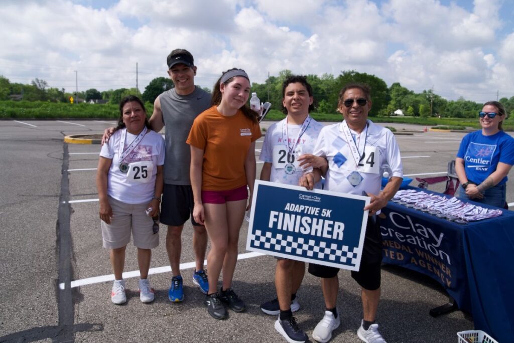 Adaptive 5k race at Central